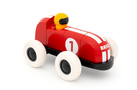 BRIO – 30435 Rennwagen aus magnetischen Bausteinen | Spielzeugauto für Kinder ab 12 Monaten