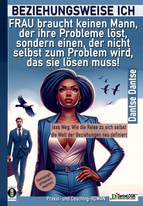 BEZIEHUNGSWEISE ICH: FRAU braucht keinen Mann, der ihre Probleme löst, sondern einen, der nicht selbst zum Problem wird, das sie lösen muss! - Dantse Dantse