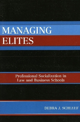 Managing Elites - Debra J. Schleef