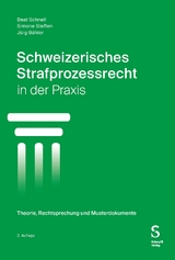 Schweizerisches Strafprozessrecht in der Praxis - Beat Schnell, Simone Steffen, Jürg Bähler