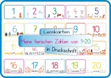 Meine tierischen Zahlen von 1-20 in Druckschrift - Helga Momm