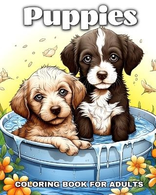 Puppies Coloring Book for Adults - Ariana Raisa