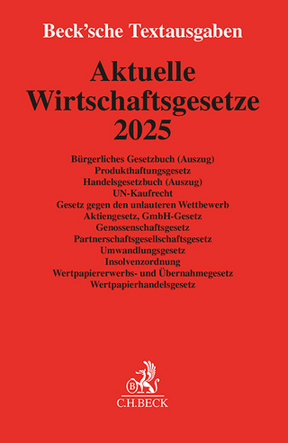 Aktuelle Wirtschaftsgesetze 2025 - 