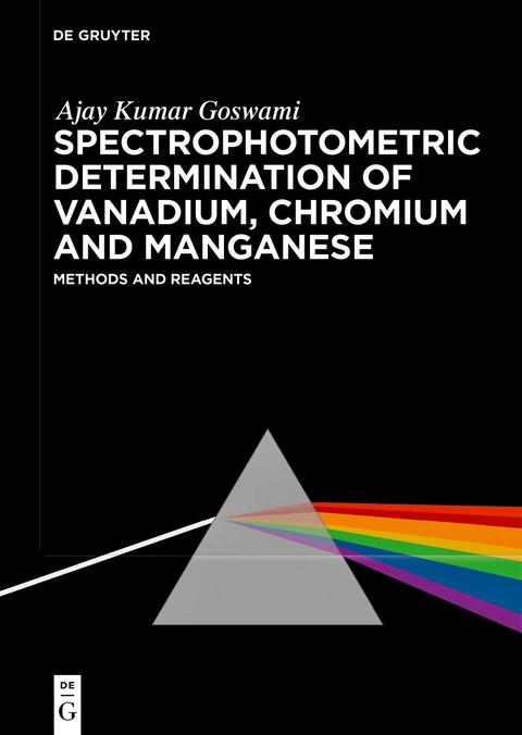 Spectrophotometric Determination of Vanadium, Chromium and Manganese - Ajay Kumar Goswami