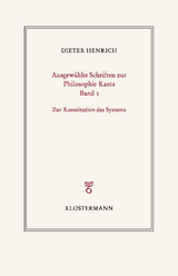 Zur Konstitution des Systems - Dieter Henrich