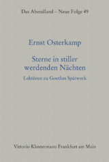 Sterne in stiller werdenden Nächten - Ernst Osterkamp