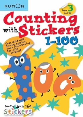 Kumon Counting With Stickers 1-100 - Kumon Publishing