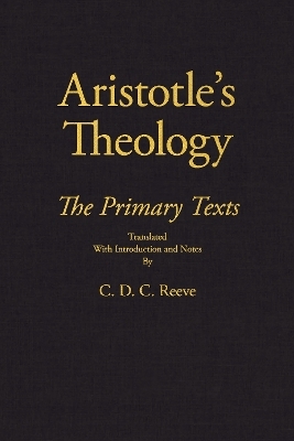 Aristotle's Theology -  Aristotle