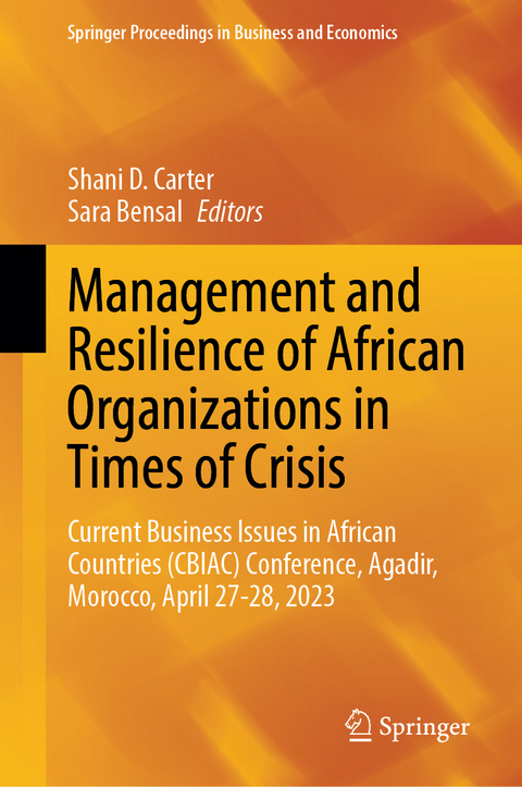 Management and Resilience of African Organizations in Times of Crisis - 