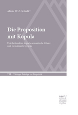 Die Proposition mit Kopula - Maria W. Z. Schädler