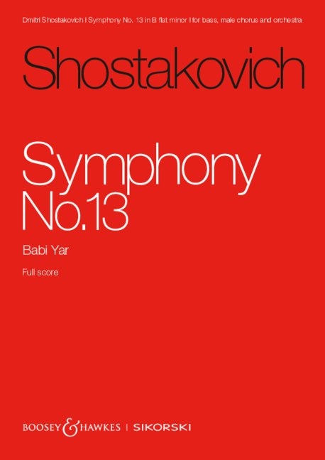 Sinfonie Nr. 13 - 