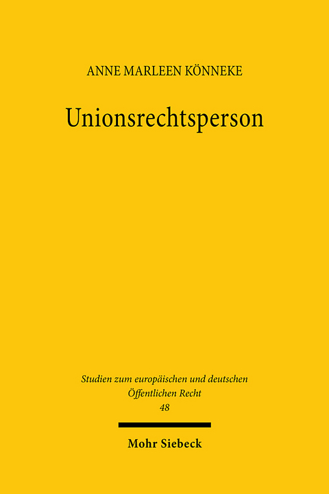 Unionsrechtsperson - Anne Marleen Könneke