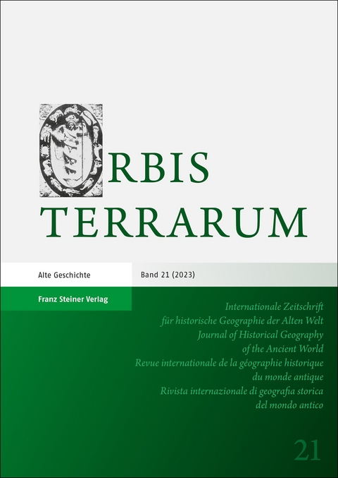 Orbis Terrarum 21 (2023) - 