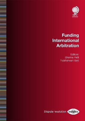 Funding International Arbitration - 