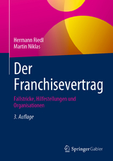 Der Franchisevertrag - Riedl, Hermann; Niklas, Martin