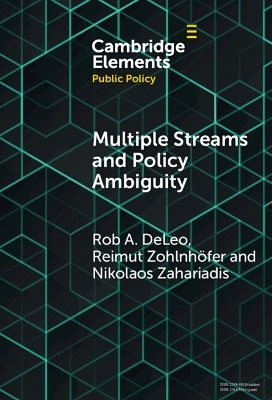 Multiple Streams and Policy Ambiguity - Rob A. DeLeo, Reimut Zohlnhöfer, Nikolaos Zahariadis