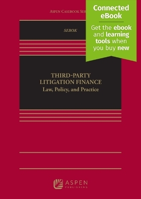 Third-Party Litigation Finance - Anthony J Sebok