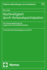 Nachhaltigkeit durch Verbandspartizipation - Elisa Galir