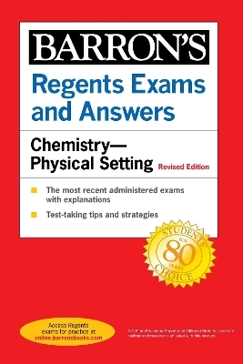 Regents Exams and Answers: Chemistry--Physical Setting Revised Edition -  Barron's Educational Series, Albert Tarendash  M.S.