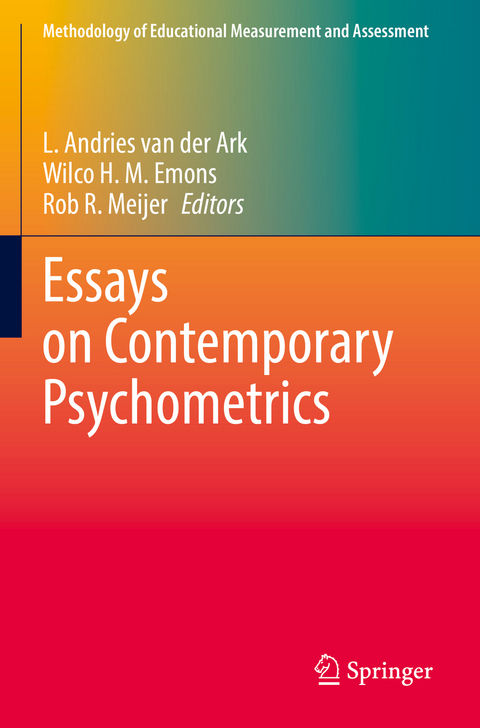 Essays on Contemporary Psychometrics - 