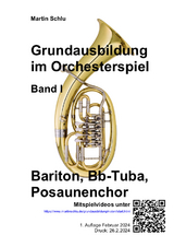 Grundausbildung im Orchesterspiel - Martin Schlu