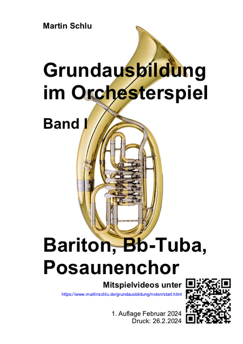 Grundausbildung im Orchesterspiel - Martin Schlu