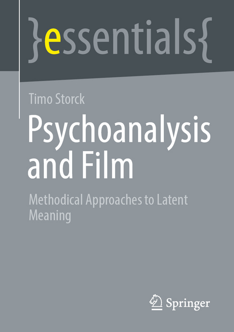 Psychoanalysis and Film - Timo Storck