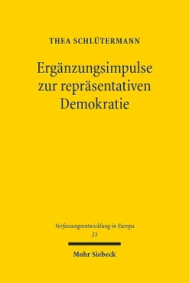 Ergänzungsimpulse zur repräsentativen Demokratie - Thea Schlütermann