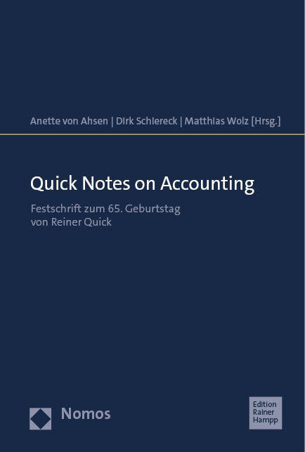 Quick Notes on Accounting - 