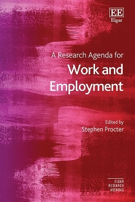 A Research Agenda for Work and Employment - 