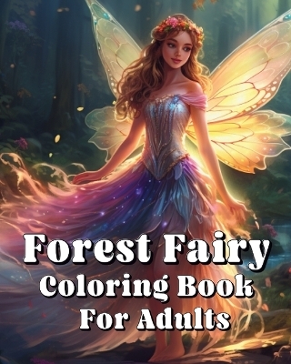 Forest Fairy Coloring Book For Adults - Sara McMihaela