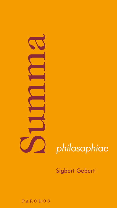 Summa philosophiae - Sigbert Gebert