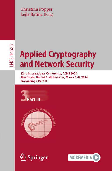 Applied Cryptography and Network Security - 