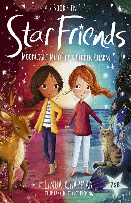 Star Friends 2 Books in 1: Moonlight Mischief & Hidden Charm - Linda Chapman