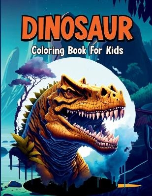 Dinosaur Coloring Book for Kids. Learn the Names of All the Dinosaurs and Have Coloring Fun - Luna Sparkle