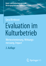 Evaluation im Kulturbetrieb - Birnkraut, Gesa