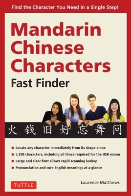 Mandarin Chinese Characters Fast Finder - Laurence Matthews