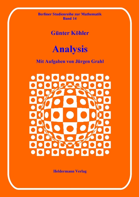 Analysis - Günter Köhler