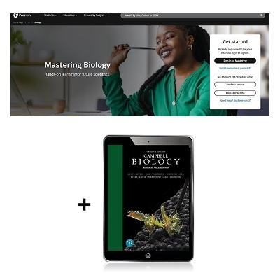 Campbell Biology, Australian and New Zealand Edition -- Modified Mastering Biology with Pearson eText - Lisa Urry, Noel Meyers, Michael Cain, Steven Wasserman, Peter Minorsky