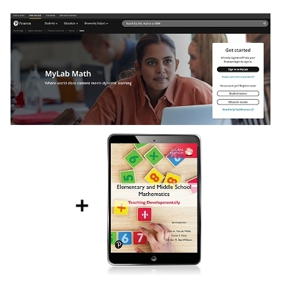 Elementary and Middle School Mathematics: Teaching Developmentally, Global Edition -- MyLab Education with Pearson eText - John Van de Walle, Karen Karp