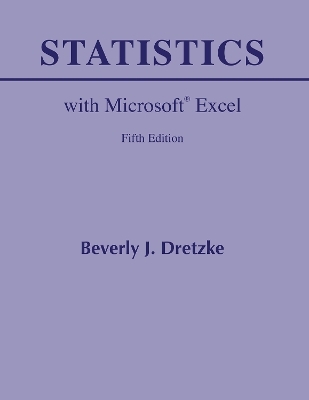 Statistics with Microsoft Excel - Beverly Dretzke