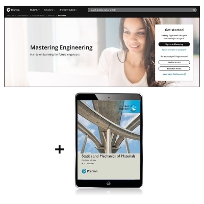 Statics and Mechanics of Materials in SI Units -- Modified Mastering Engineering with Pearson eText - Russell Hibbeler