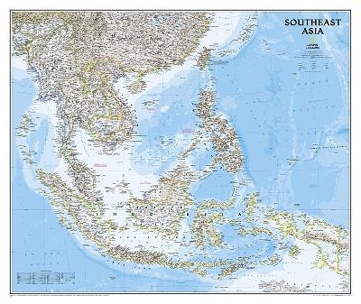 Southeast Asia Classic, Laminated - National Geographic Maps