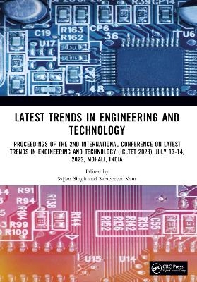 Latest Trends in Engineering and Technology - 