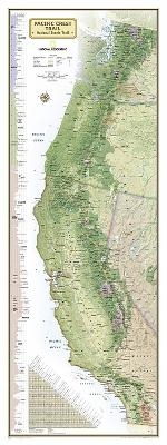 Pacific Crest Trail, Boxed - National Geographic Maps