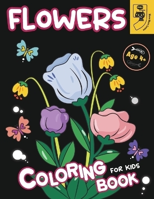 Flower Coloring Book for Kids -  Meow Meow Camma