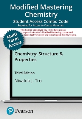 Mastering Chemistry with Pearson eText Access Code for Introductory Chemistry - Nivaldo Tro