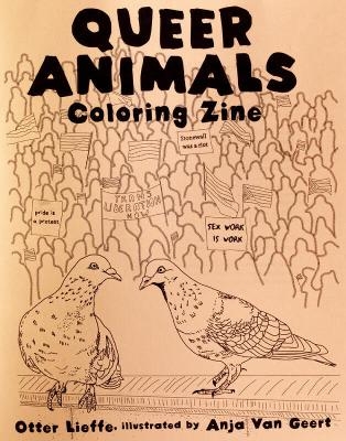 Queer Animals Coloring Book - Otter Lieffe, Anja Van Geert