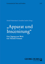 „Apparat und Inscenirung“ - 