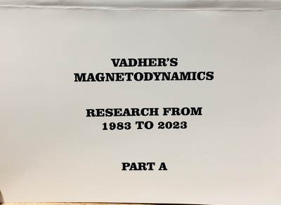 VADHER'S MAGNETODYNAMICS PART A - VINOD VADHER